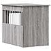 Gabbia Cani Da Arredamento Grigio Sonoma 55x80x68cm Multistrato - Foto miniatura 3