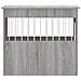 Gabbia Cani Da Arredamento Grigio Sonoma 55x80x68cm Multistrato - Foto miniatura 4