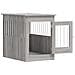 Gabbia Cani Da Arredamento Grigio Sonoma 55x80x68cm Multistrato - Foto miniatura 5
