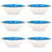 Ciotola Vita Azzurro Ceramica 6 Unità (18 Cm) - Foto miniatura 1