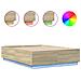 Giroletto Luci Led Rovere Sonoma 120x190 Cm Legno Multistrato - Foto miniatura 1