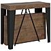 Consolle allungabile 90x40/196 cm Algo Small noce telaio antracite - Foto miniatura 1
