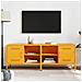 Mobili Tv 2 Pz Giallo Senape 68x39x50,5 Cm In Acciaio - Foto miniatura 3