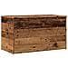Cassapanca Legno Antico 84x42x46 Cm In Legno Ingegnerizzato - Foto miniatura 2