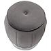 Pouf Mf356 - Grigio - Legno - 43x43x43 Cm - Foto miniatura 2