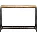 Tavolo Consolle 110x35x75 Cm In Legno Massello Di Mango - Foto miniatura 1