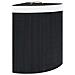 Cesto Portabiancheria Angolare In Bambù Nero 60 L - Foto miniatura 2
