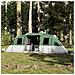 Tenda Familiare a Tunnel per 6 Persone Verde Impermeabile - Foto miniatura 4