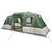 Tenda Familiare a Tunnel per 6 Persone Verde Impermeabile - Foto miniatura 5