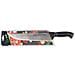Coltello francese Skin in acciaio inox manico antiscivolo nero cm 27 - Foto miniatura 1