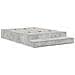 Struttura Letto con Contenitore Grigio Cemento 160x200 cm - Foto miniatura 1