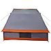 Tenda da campeggio Grigio e arancione 282 x 225 x 154 cm - Foto miniatura 6