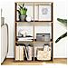 Libreria Divisorio Rovere 69,5x29x103,5 cm in Truciolato - Foto miniatura 2