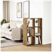 Libreria Divisorio Rovere 69,5x29x103,5 cm in Truciolato - Foto miniatura 4