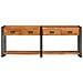 Tavoli consolle Altro 2 pcs Marrone Legno massello di acacia - Foto miniatura 5