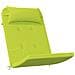 Cuscino per Sedia 2 pcs Verde acceso 58 x 77 x 4.5 cm - Foto miniatura 5
