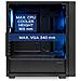 UK121805 computer case Desktop Nero - Foto miniatura 6