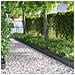 Bordure per prato 30 pcs Nero 103 x 0,05 x 22 cm Acciaio - Foto miniatura 2