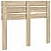 Testiera con testiera Rovere Sonoma 135 cm Legno multistrato - Foto miniatura 6