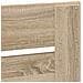 Testiera con testiera Rovere Sonoma 135 cm Legno multistrato - Foto miniatura 8