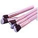 Set Di 27 Pennelli Da Trucco Rosa - Kit Completo Ombretto, Fondotinta E Beauty Blender - Foto miniatura 2