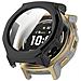 Custodia Protettiva In Pc Con Protezione Schermo In Vetro Temperato Compatibile Con Amazfit T-rex 3 Pro (44mm) Black - Foto miniatura 3