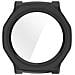 Custodia Protettiva In Pc Con Protezione Schermo In Vetro Temperato Compatibile Con Amazfit T-rex 3 Pro (44mm) Black - Foto miniatura 4