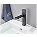 Rubinetto per lavabo da bagno, Blackswan, tipo M80, modello nero anticato, misura 22,5 cm - Foto miniatura 2