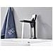 Rubinetto per lavabo da bagno, Blackswan, tipo M80, modello nero anticato, misura 22,5 cm - Foto miniatura 3