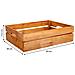 Cassetto In Legno Marrone 49x38x13,5h - Foto miniatura 5