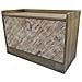 Sgabello Scarpiera In Legno Marrone 80x38x53h - Foto miniatura 1