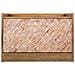 Sgabello Scarpiera In Legno Marrone 80x38x53h - Foto miniatura 2