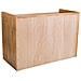 Sgabello Scarpiera In Legno Marrone 80x38x53h - Foto miniatura 4
