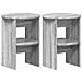 Mobile laterale 2 pcs Sonoma grigia Ø40 x 50 cm - Foto miniatura 1