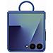 Galaxy Z Flip7 Ring Case (Silicone) Blue - Foto miniatura 1