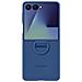 Galaxy Z Flip7 Ring Case (Silicone) Blue - Foto miniatura 4