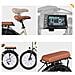 Bicicletta Elettrica 26 Pollici S600 Batteria Rimovibile 36V13Ah Shimano 7 Velocità 250W 25KM /H Autononomia 30-60km E-Bike con Portapacchi Posteriore Beige - Foto miniatura 5