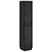 Set di armadi 2 pcs Nero Legno ingegnerizzato - Foto miniatura 1