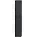 Set di armadi 2 pcs Nero Legno ingegnerizzato - Foto miniatura 4