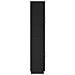 Set di armadi 2 pcs Nero Legno ingegnerizzato - Foto miniatura 5