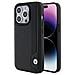 Custodia In Pelle Bmw Con Puntini Blu Per Iphone 15 Pro Max - Nera - Foto miniatura 1