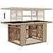 Set Divano da Giardino 6 pz Beige e Bianco Crema polyrattan - Foto miniatura 2