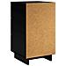Comodino Nero 33,5 x 34,5 x 60 cm Legno composito - Foto miniatura 6