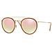 Ray-Ban rotonda Doppio ponte Lunetta 0RB 3647 001/57 - Foto miniatura 1