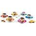 Tazzine Caffe' Set 6 Pezzi Con Piattino Kimono In Ceramica - 62718 - Foto miniatura 4