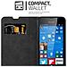 Custodia Compatibile Con Nokia Lumia 550 In Rosso Mela - Coperchio Protettiva Con Chiusura Magnetica, Funzione Stand E Tasca Per Le Carte - Foto miniatura 8
