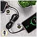 Cafule Cavo Usb-a / Usb-c Qc 3.0 3a 0,5 M - Nero E Rosso - Foto miniatura 5