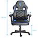 EYOTA03B sedia per videogioco Sedia da gaming per PC Seduta imbottita Nero, Blu - Foto miniatura 5