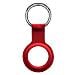 Portachiavi Per Airtag Apple In Morbido Silicone Colore Ross - Foto miniatura 1