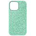 Cover Iphone 13 Pro Max Silicone Semi-rigido Con Paillette Amovibili Verde - Foto miniatura 5
